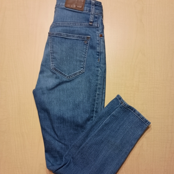 Madewell Curvy High Rise Skinny Crop Jeans Size 28 - Picture 1 of 11